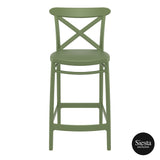 Cross Bar Stool 65 - Mega Outdoor