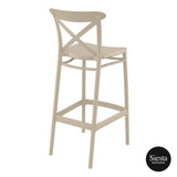 Cross Bar Stool 75 - Mega Outdoor