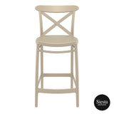 Cross Bar Stool 65 - Mega Outdoor
