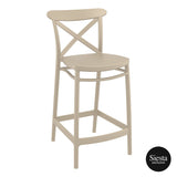 Cross Bar Stool 65 - Mega Outdoor