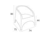 Aruba Armchair - Mega Outdoor