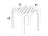 Ocean Side Table - Matches Pacific Sunlonger - Mega Outdoor
