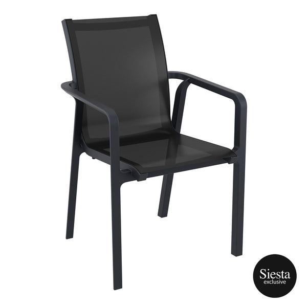 7 Piece Patio Dining Setting with Pacific Armchairs - Mega Outdoor 