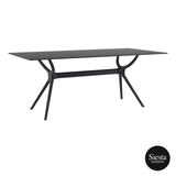 7 Piece Patio Dining Setting with Pacific Armchairs - Mega Outdoor 
